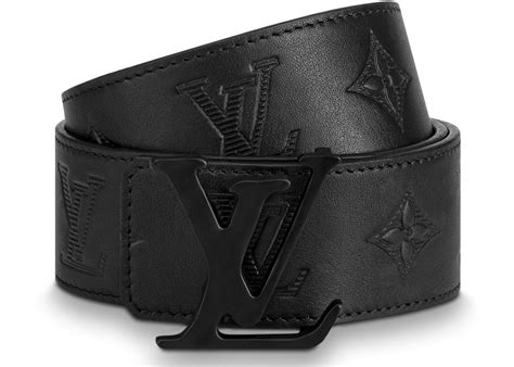 louis vuitton belt black men's